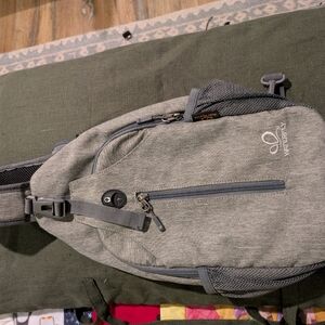 Grey Waterfly Slingbag